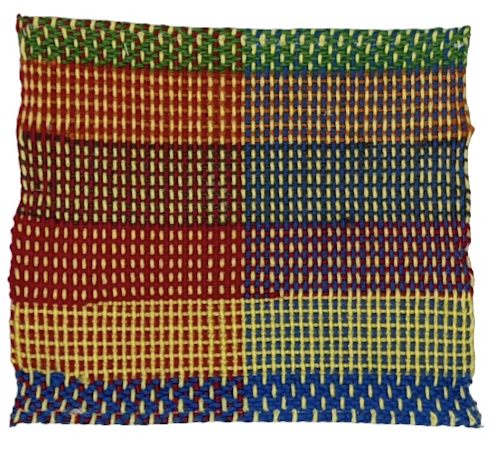 9 Color Theory Weaving Samples